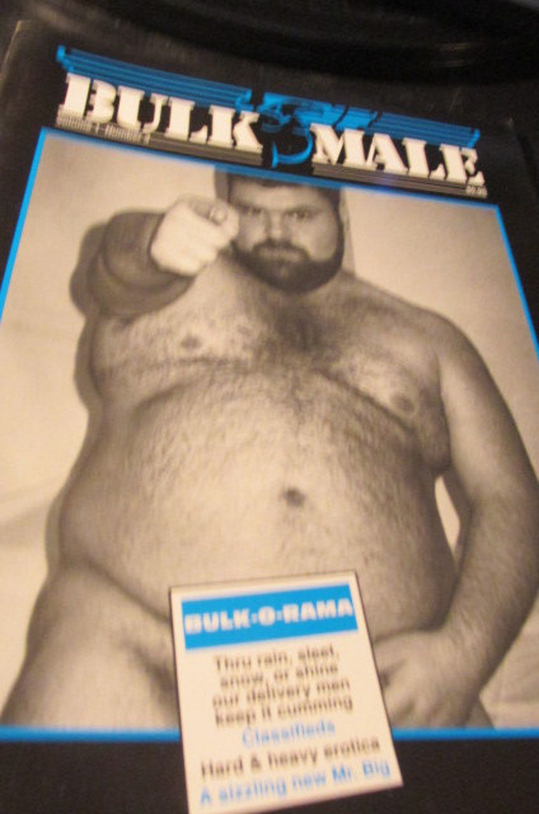 Vintage Bulk Male Mens Gay Magazine Volume 1 Issue 3 - Etsy