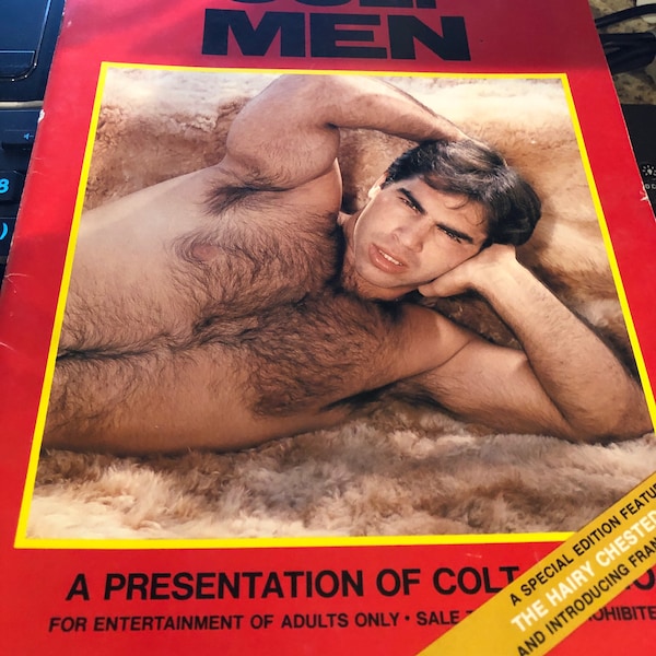 Vintage 1988 Issue No 6 Gay Men's Themed Colt Magazine