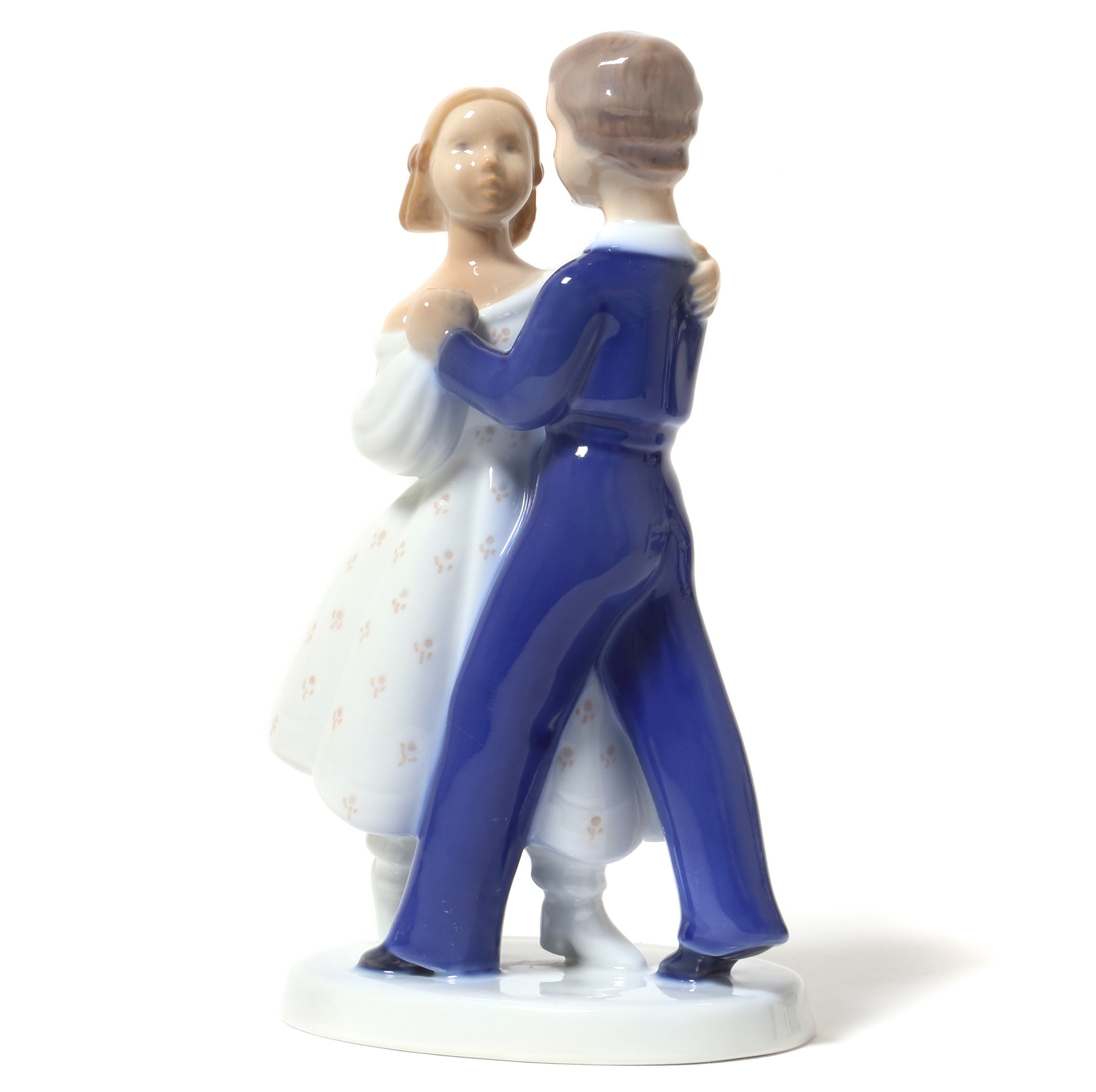 Porcelain figurine Dancing couple. Denmark Etsy