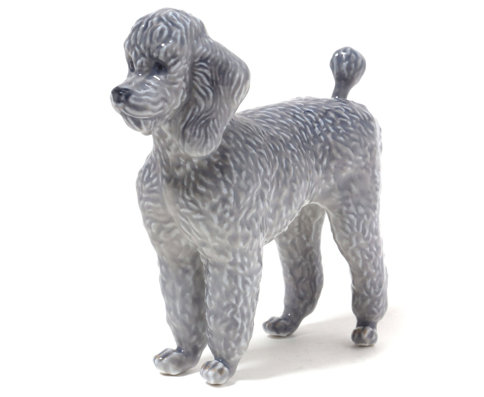Porcelain Figurine poodle. Denmark Copenhagen Etsy