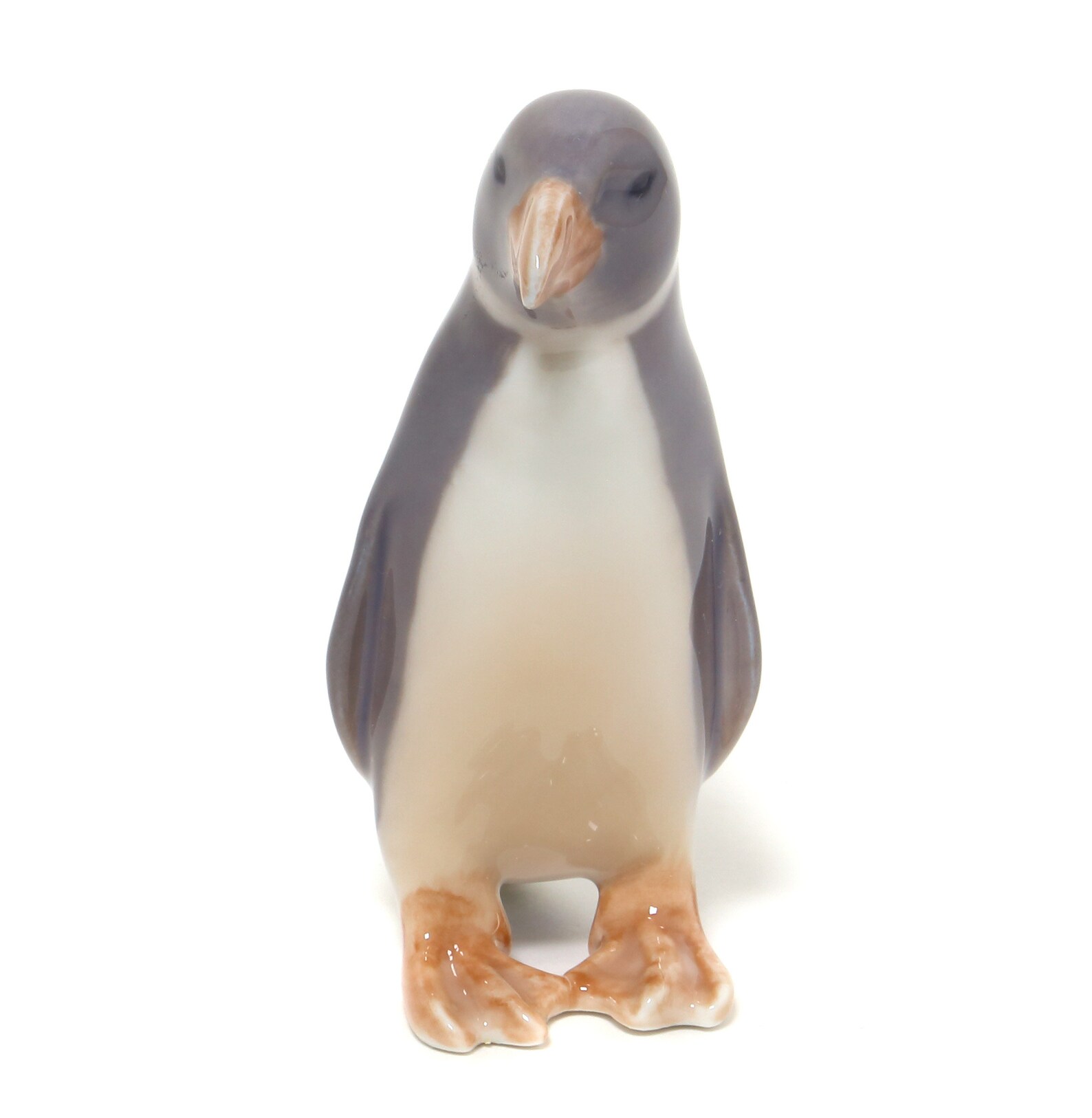 Porcelain figurine Penguin. Denmark Royal Etsy