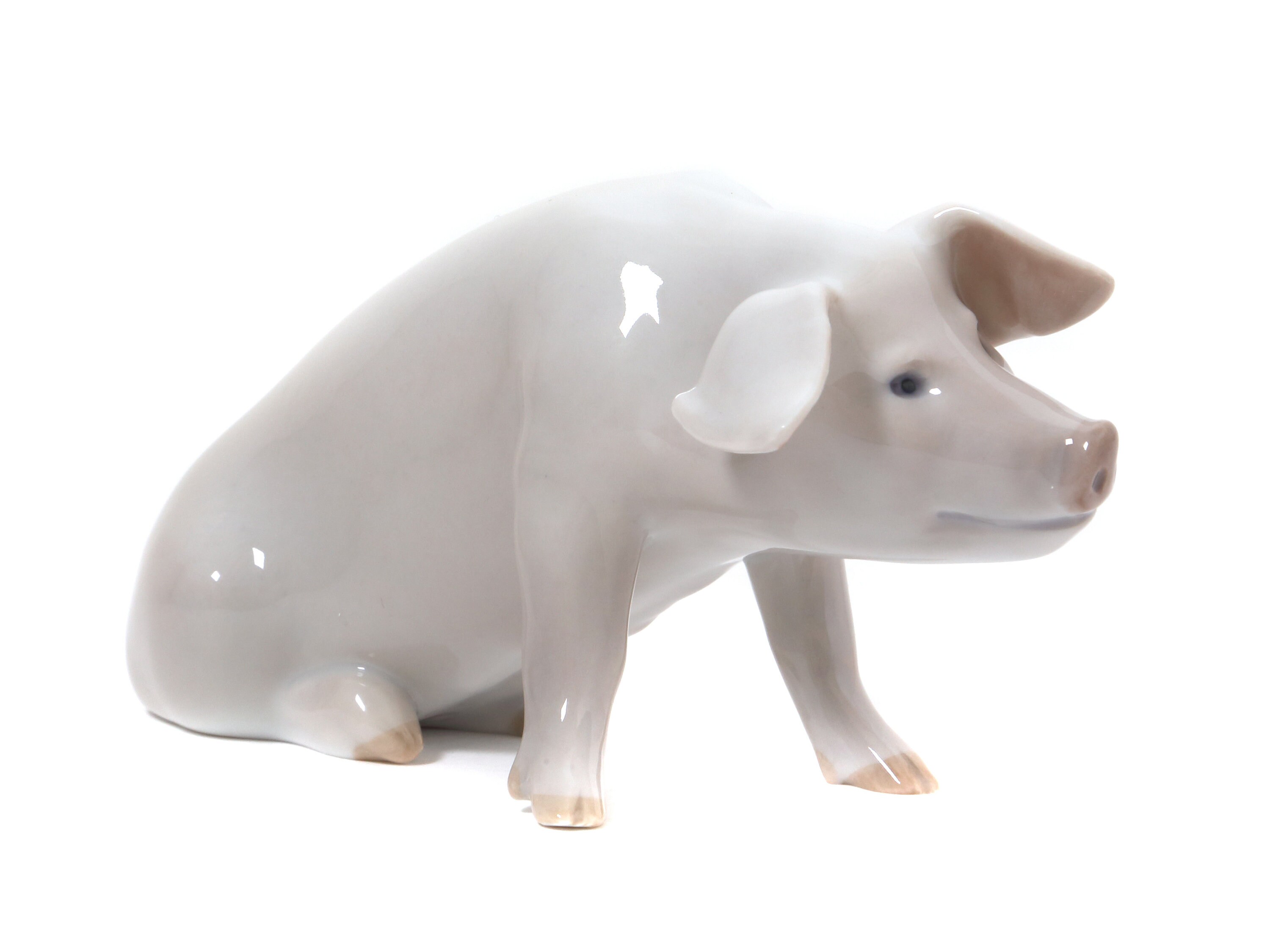 Porcelain figurine Pig. Denmark Copenhagen Royal Etsy