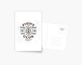 Fight Club New York Postcard