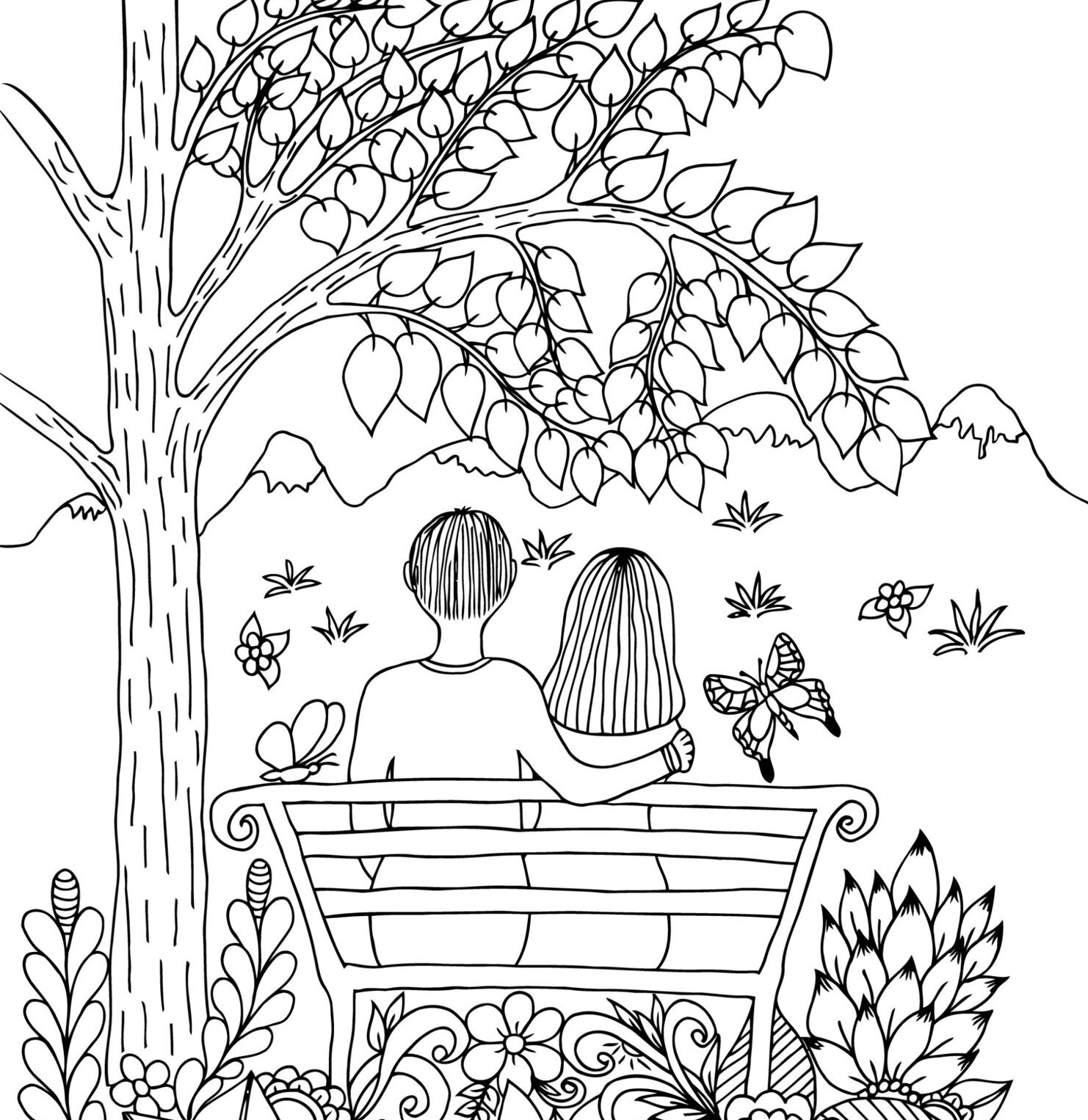 Fabulous Gardens Coloring Book for Adults | Etsy