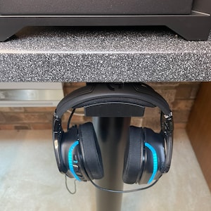 Underdesk Headphone Bracket (Logitech, Corsair, HyperX, MSI)