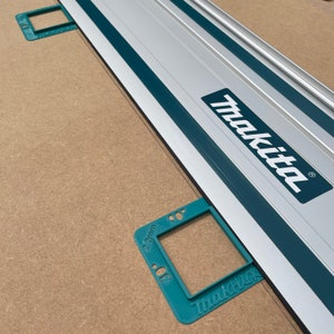 MakHack Track Saw Waste Side Cutting Jig Multi Angle (Pair) All Kerf Sizes