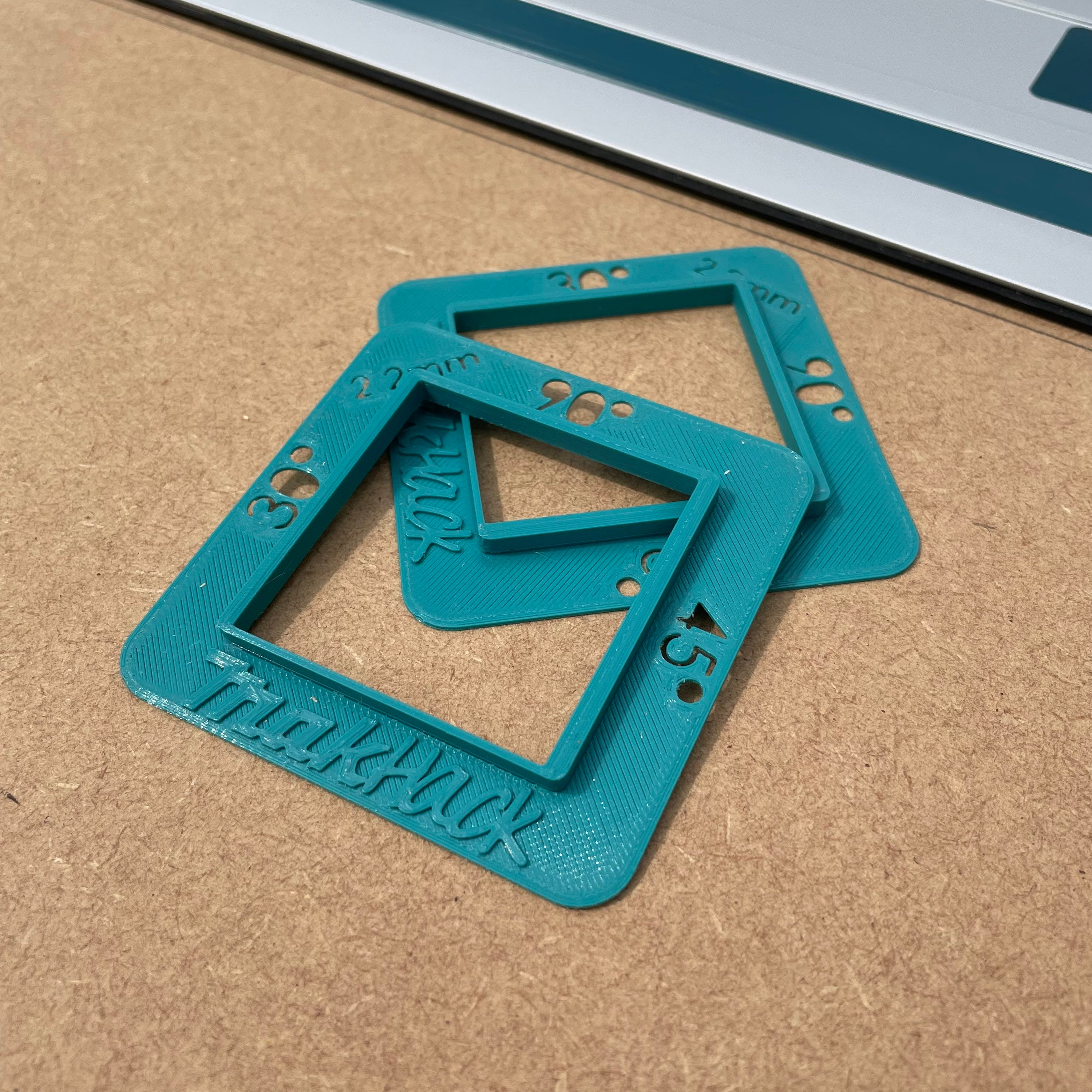 Makhack Track Saw Kerf Guides Multi Angle pair All Kerf Etsy UK