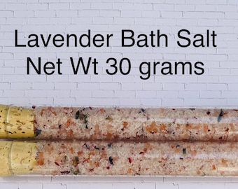 Lavender Bath Soak| Lavender Bath Salt| Aromatherapy | Pack of 2