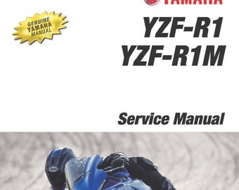 Yamaha YZF-R1 R1M Service Manual | 2020-2023 Motorcycle Repair
