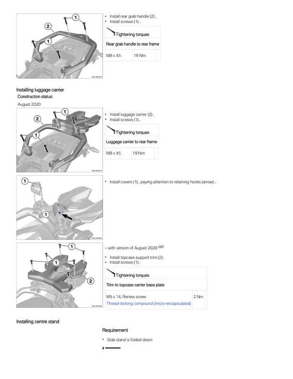 BMW S1000 XR K69 Service Manual | 2022-2025 Motorcycle Repair