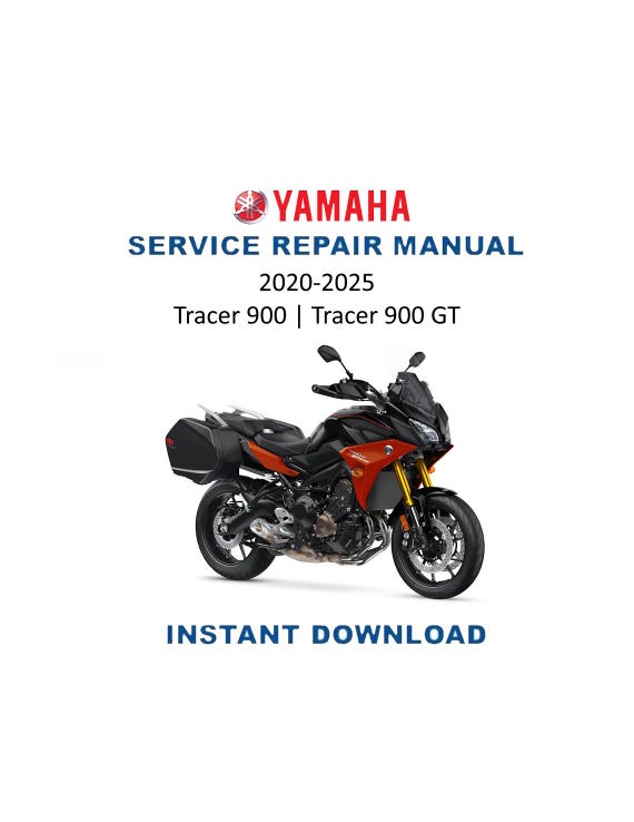 Yamaha Tracer 900 / 900GT MTT850D Service Manual | 2020-2025