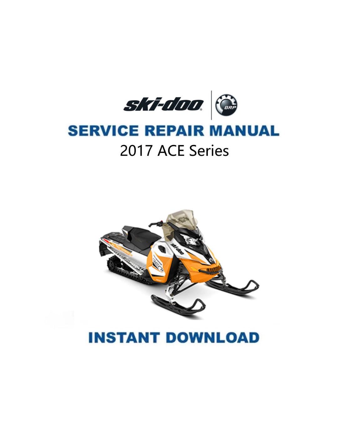 2017-2019 Skidoo 900 ACE Service Manual | Skandic Expedition MXZ