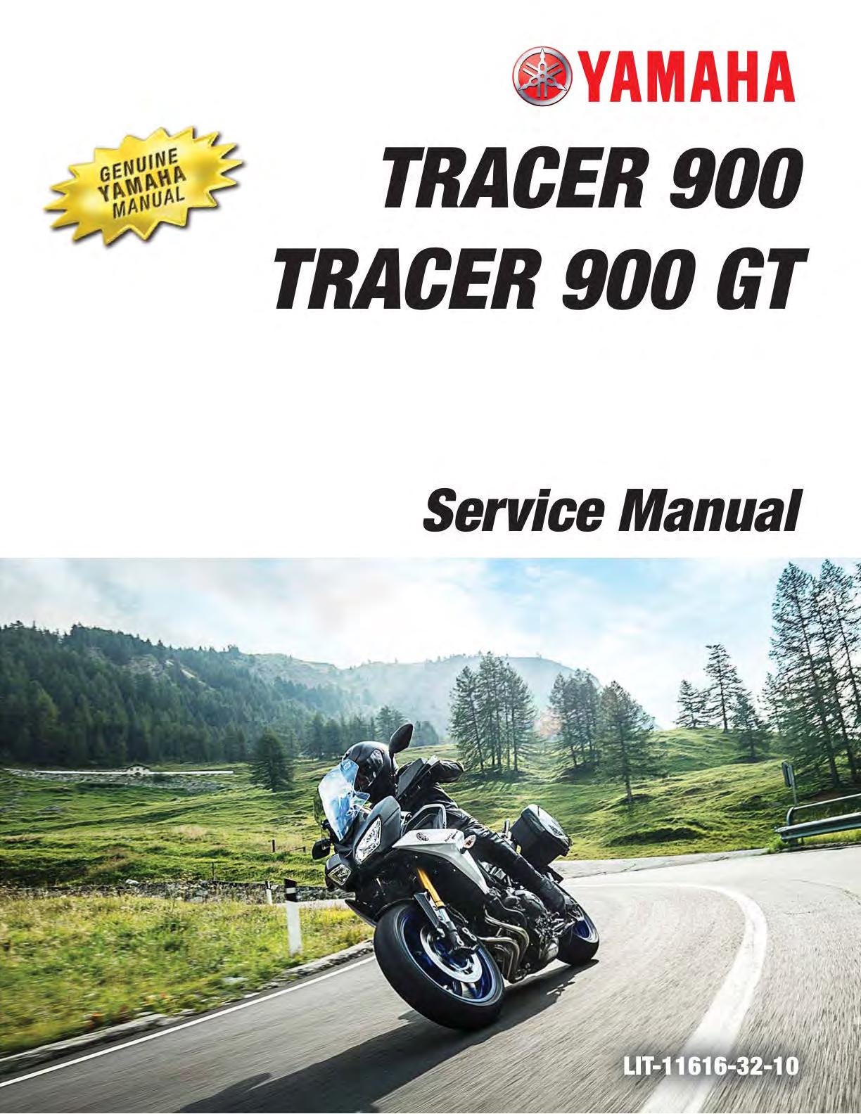 Yamaha Tracer 900 / 900GT MTT850D Service Manual | 2020-2025