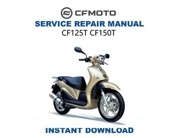 CFMOTO 125 150 Service Repair Manual | 2007-2012 | Instant Digital
