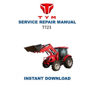 TYM T723 Tractor Service Manual | Compact Utility Repair Guide | Instant Digital Download | PDF