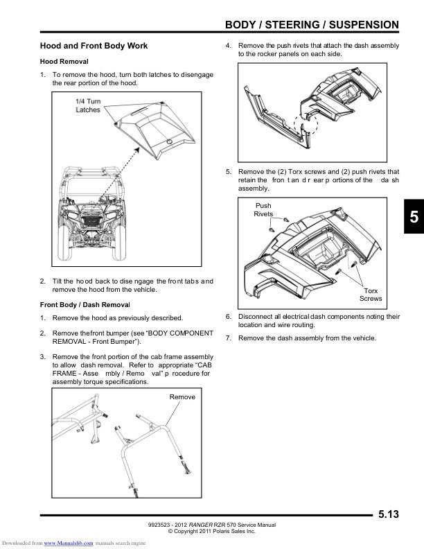 2014 POLARIS RZR 170 SERVICE MANUAL PDF FREE DOWNLOAD visual data 4