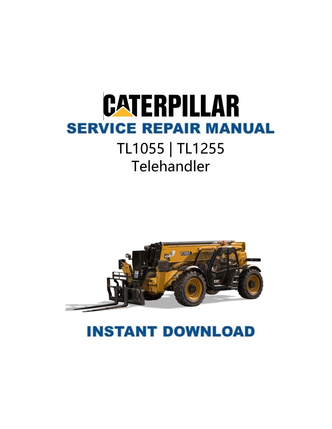 Caterpillar D4 D4C Tractor Service Manual - 39A & 40A Series (High Quality Reprint)