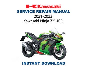 Kawasaki Ninja ZX-10R/ZX-10RR サービスマニュアル Service Manual Kawasaki 2017 Ninja ZX-10RR Repair