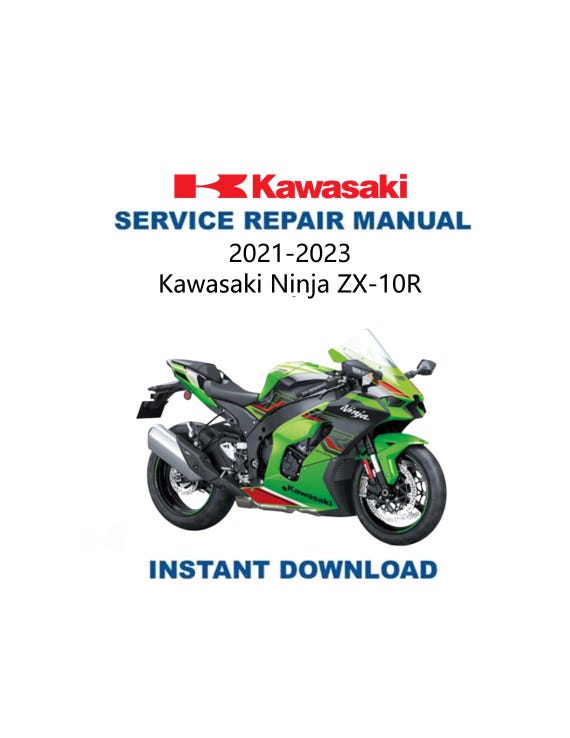 Kawasaki Ninja ZX-10R サービスマニュアル | ZX10R | 2021-2023