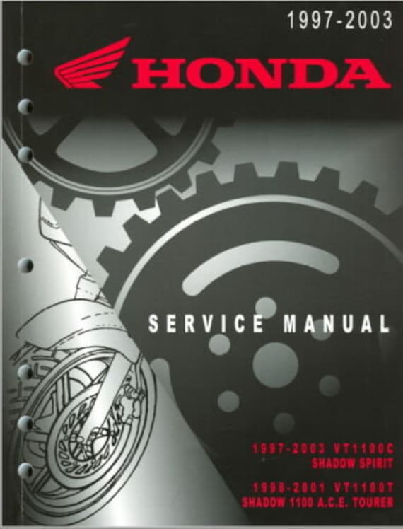 Honda Shadow VT1100 Service Manual | 1997-2004 | Motorcycle Repair