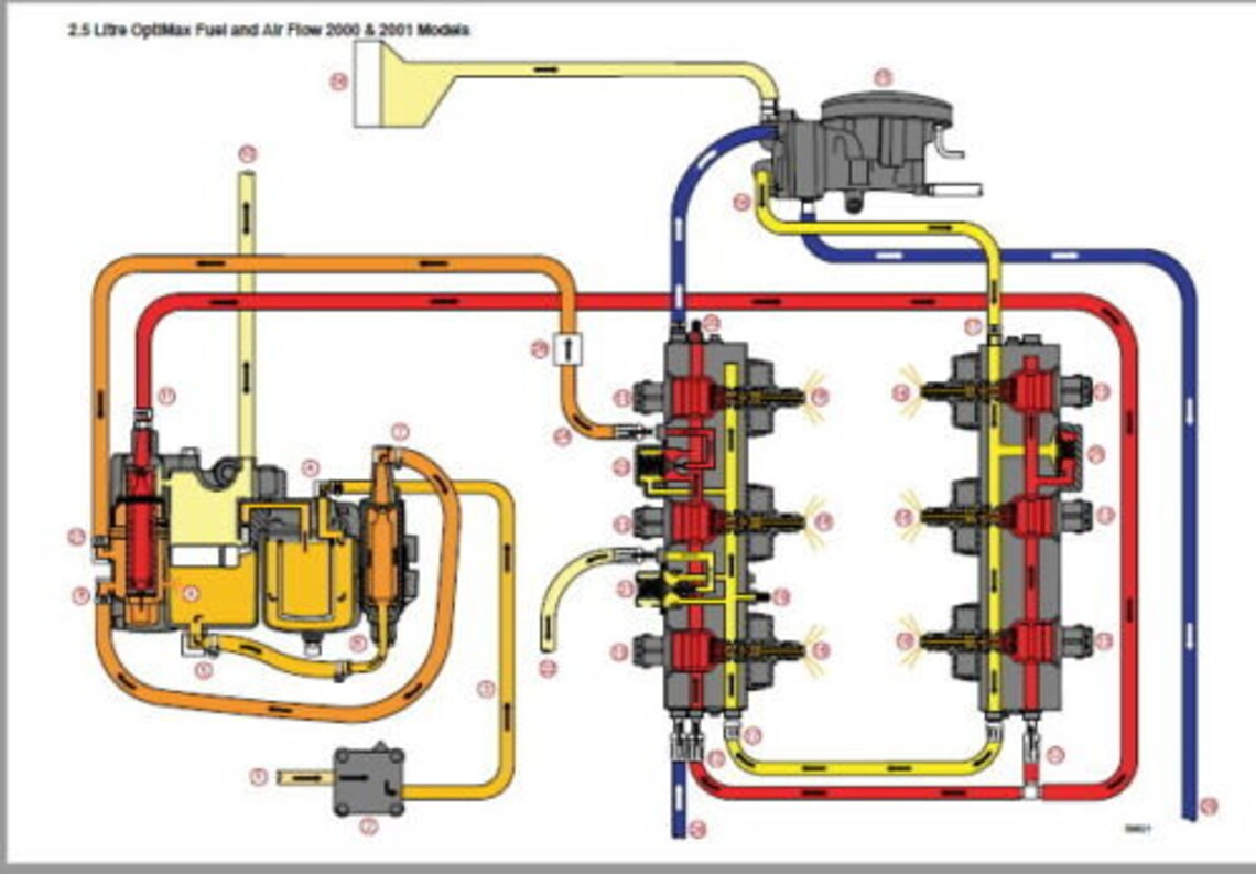 Mercury Optimax 115 135 150 175 Outboard Service Manual Etsy Canada