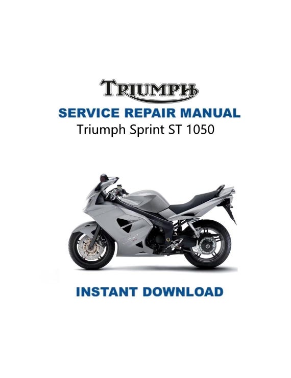 Triumph Sprint ST1050 サービスマニュアル | バイク修理ガイド