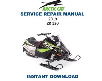 2019-2024 Arctic ZR120 Kitty Cat Service Manual | Snowmobile