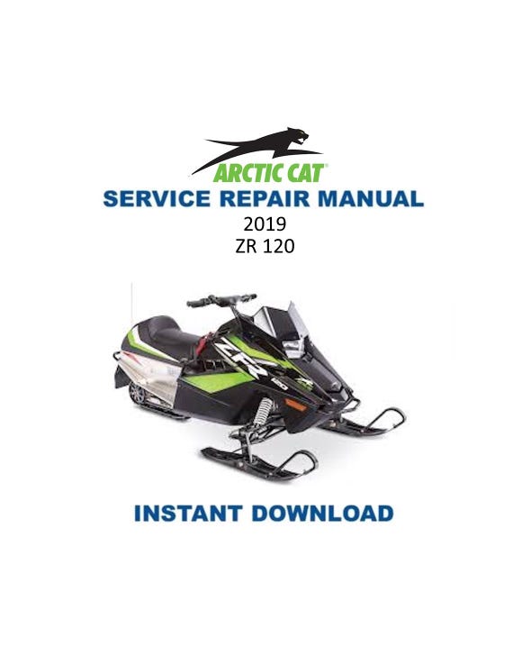 2019-2024 Arctic ZR120 Kitty Cat Service Manual | Snowmobile