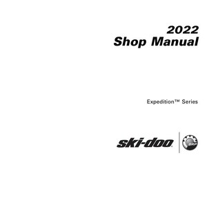 2022 Skidoo Expedition 600 850 900 Servicehandbok | Plus motormanualer | Direkt digital nedladdning | PDF bild 2