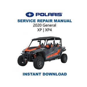 2020 Polaris GENERAL XP XP4 Service Repair Manual | Instant Digital Download | PDF