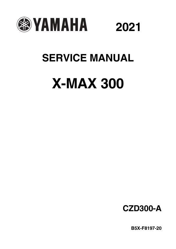 Yamaha XMAX 300 Service Manual | 2021-2025 Scooter Repair Guide