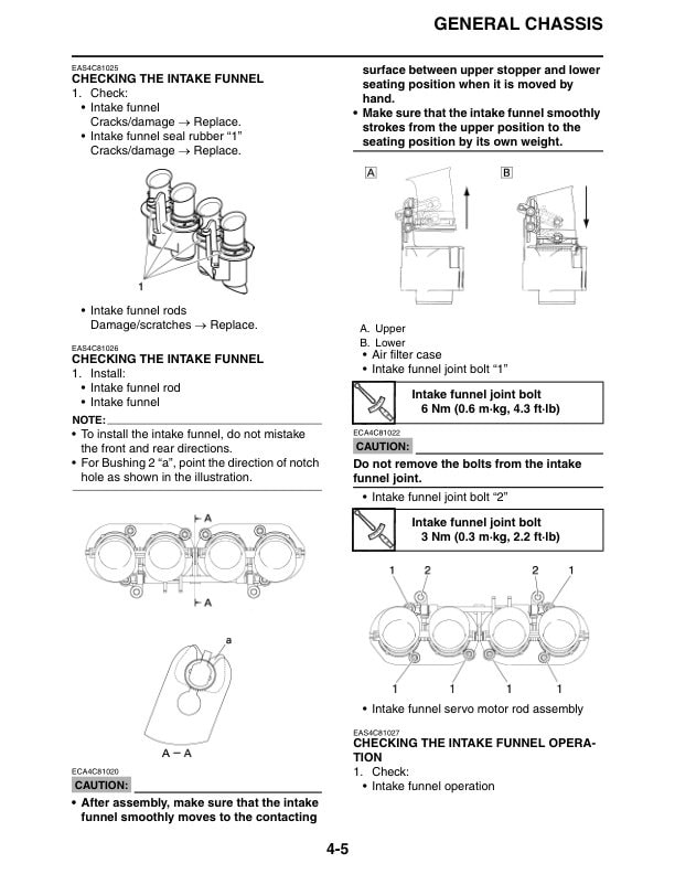 2007 YAMAHA YZF R6 SERVICE MANUAL visual data 8