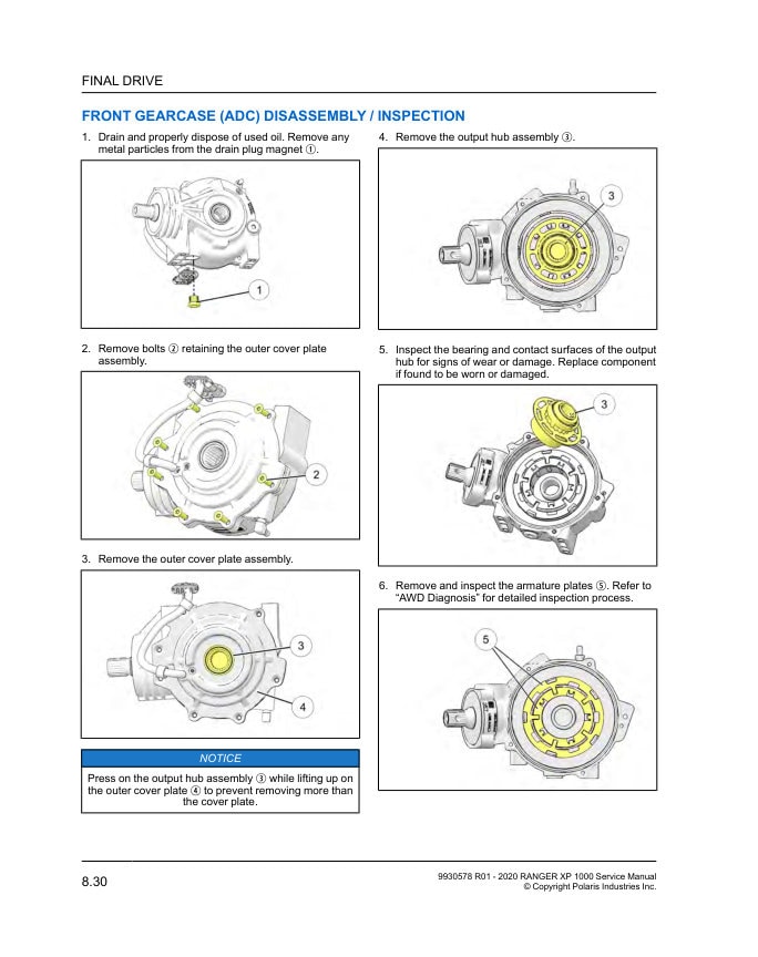 POLARIS RANGER SERVICE MANUAL PDF FREE visual data 4