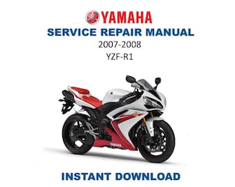 ヤマハ YZF-R125 バイクサービスマニュアル 2008 356ページ 英語 PDF