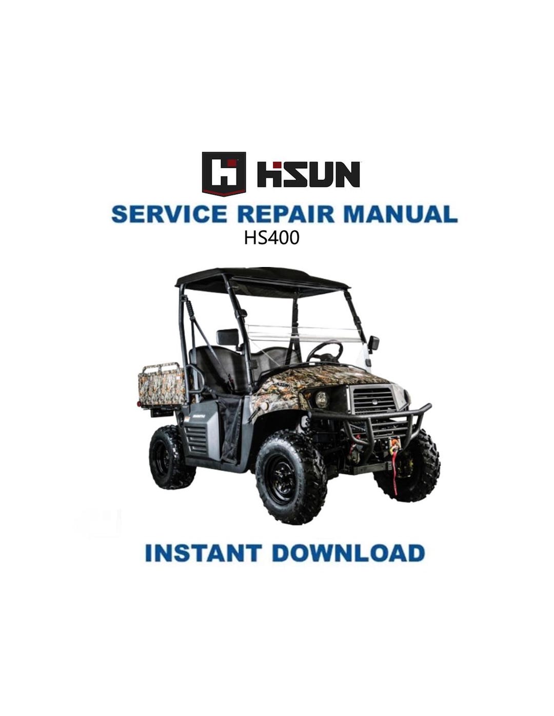 Hisun HS400UTV 400cc UTV マッシモベンチ用排気管 18210-112-0000