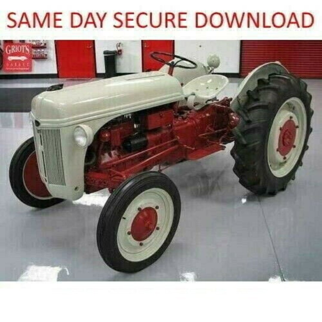 1939 1953 Ford 2n 8n 9n Tractor Service Manuals Immediate Etsy Canada