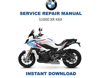 Manual de servicio de la BMW S1000 XR K69 / Guía de reparación de motocicletas 2022-2025 / Descarga digital instantánea / PDF