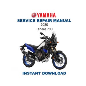 Yamaha XTZ 700 Tenere 2020 - 2021 PDF サービスマニュアル修理