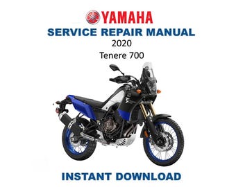 Service Manual for Yamaha Tenere 700 - 2024 - Pdf Download