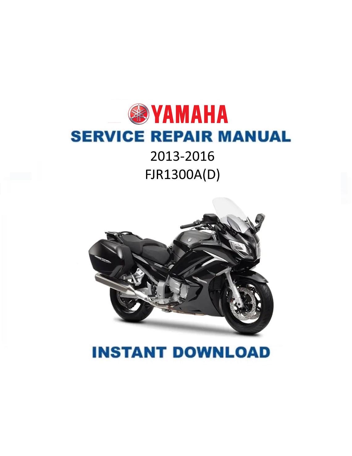 ヤマハ FJR1300A サービスマニュアル | 2013-2016 バイク修理ガイド