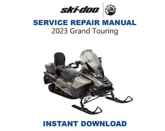 2023 Skidoo Grand Touring Service Manual | Includes ACE 600 900 Engine Manual | Instant Digital Download | PDF