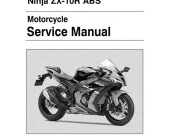 Kawasaki Ninja ZX-10R Service Manual | 2016 Motorcycle Repair