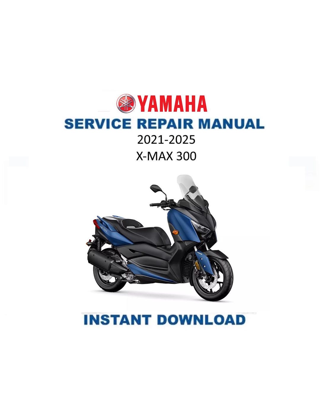 Yamaha XMAX 300 Service Manual | 2021-2025 Scooter Repair Guide
