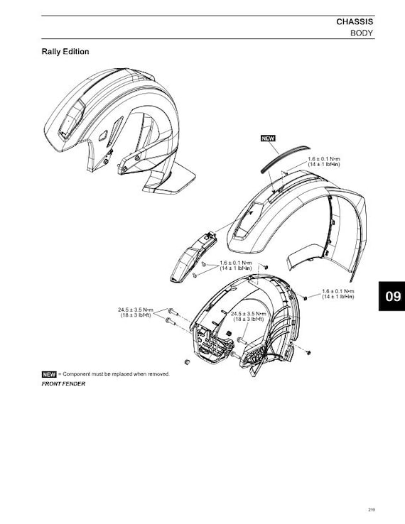 Can Am Ryker Series Service Manual | 2023-2025 Motorcycle Repair