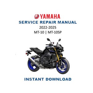 MT10(2017) サービスマニュアル Yamaha MT10 FZ10 Service Manual | 2022-2025 MT-10 FZ-10 MT10SP