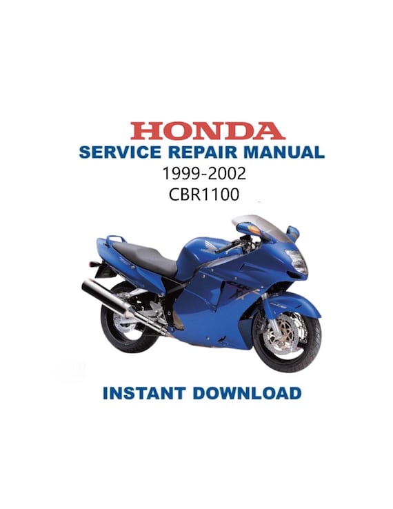 ホンダ 英語版 CBR1100XXv BLACKBIRD サービスマニュアル 【公式通販】