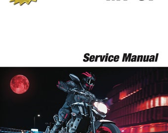 Yamaha MT07 FZ07 Service Manual | 2018-2020 MT-07 FZ-07 Motorcycle