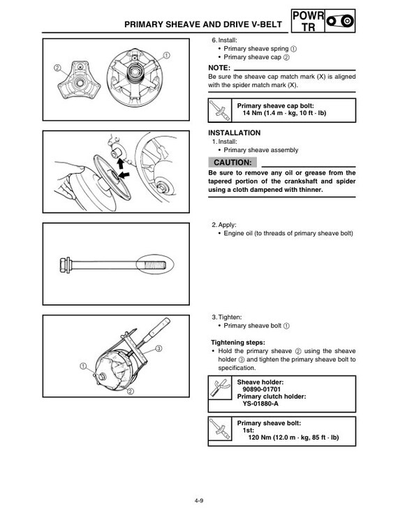 Yamaha FX Nytro Service Manual | 2008-2012 Snowmobile Repair Guide