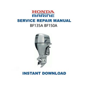 Honda BF135A BF150A Outboard Service Repair Manual | Instant Digital Download | PDF