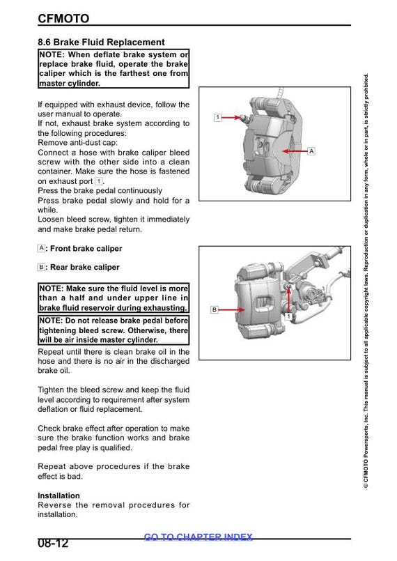 CFMOTO UFORCE 800 XL Service Repair Manual | 2025-2026 | Instant